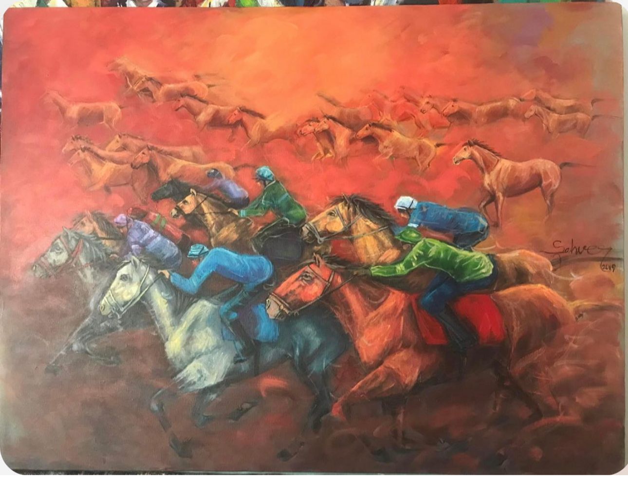 At yarışı ve jokeyler
