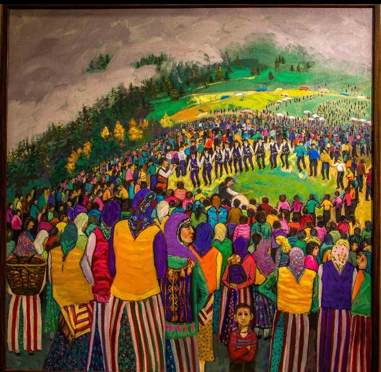 Yayla şenliğinde horon