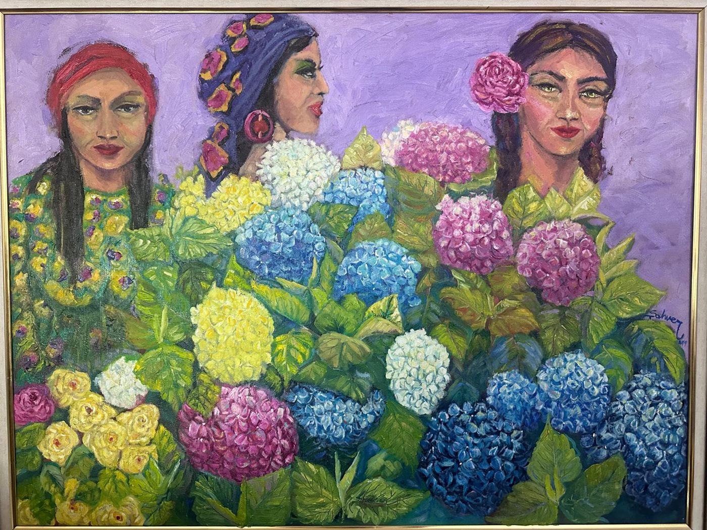 Ortancalar arasında üç kadın
